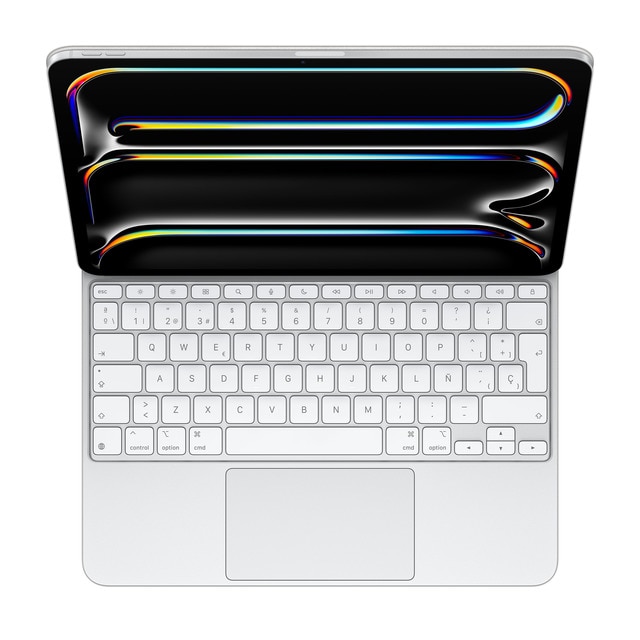 Imagen 0 de Teclado Apple Magic Keyboard para iPad Pro 13 (M4) blanco (Reacondicionado Grado A)