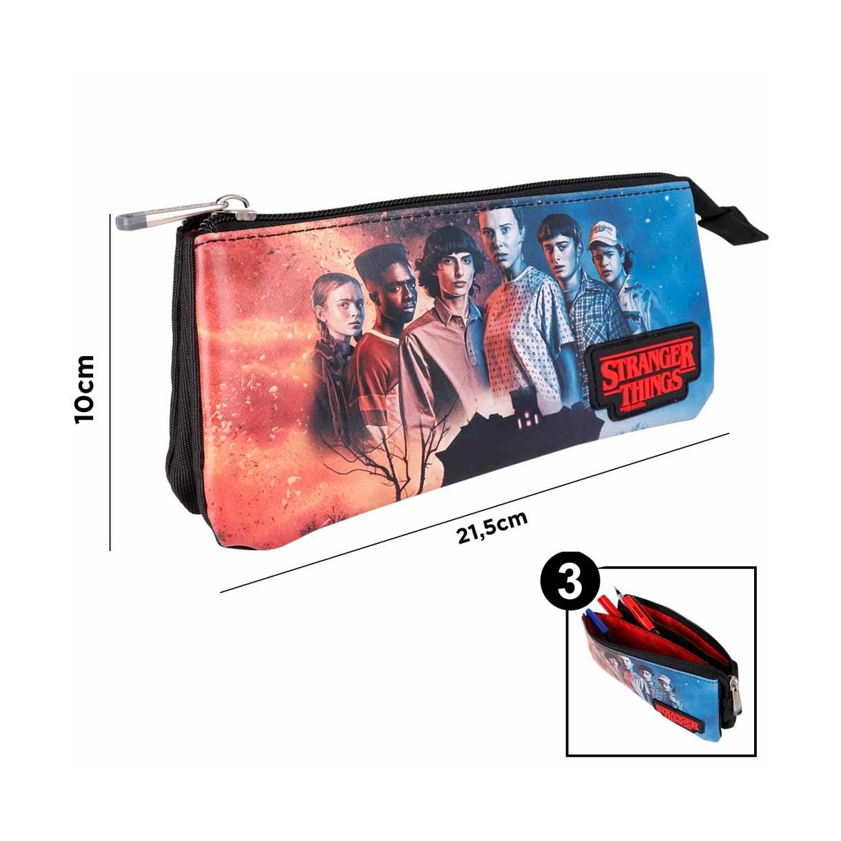Estuche Portatodo Stranger Things 2