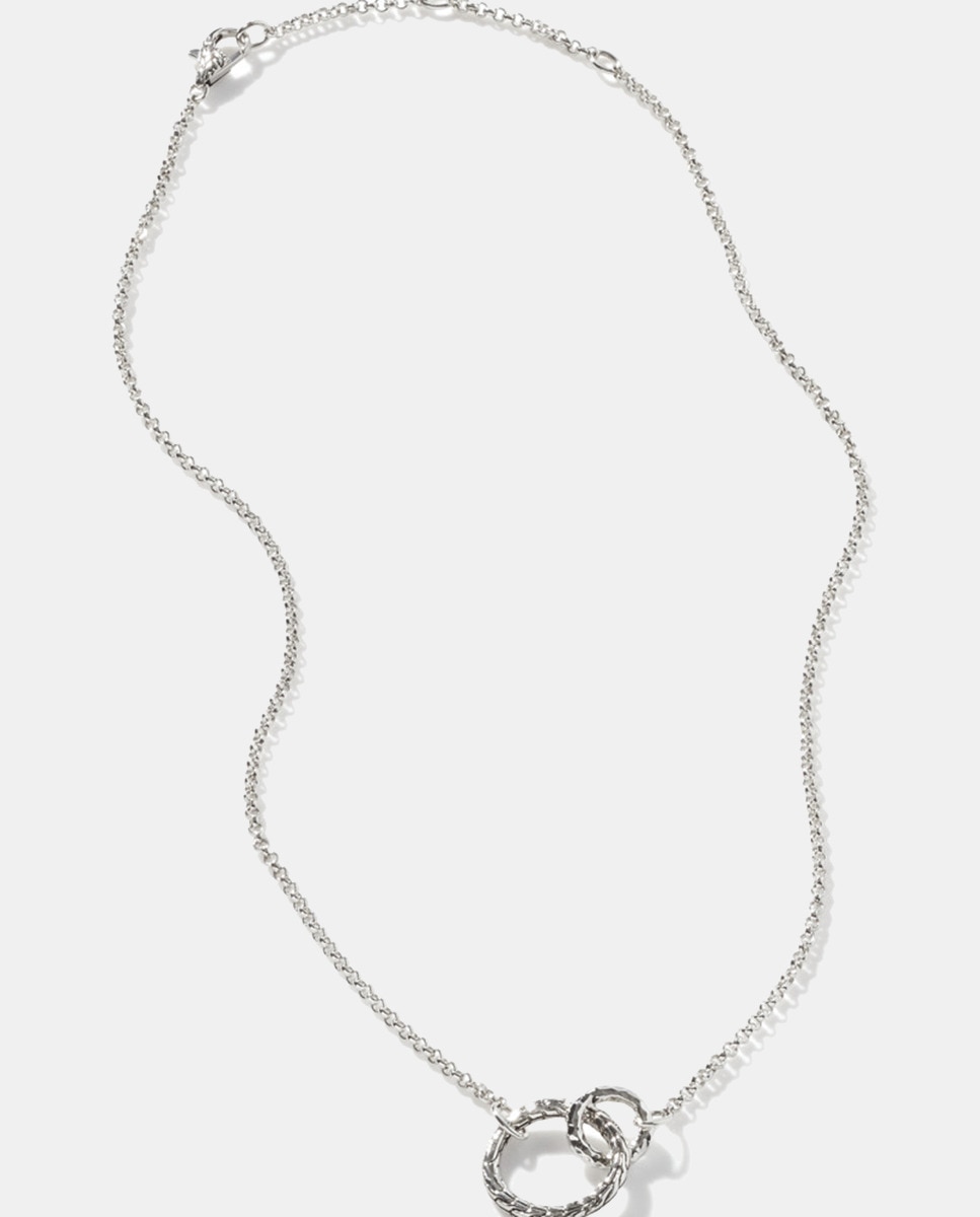 Collar Essentials Chain de plata Plata-7