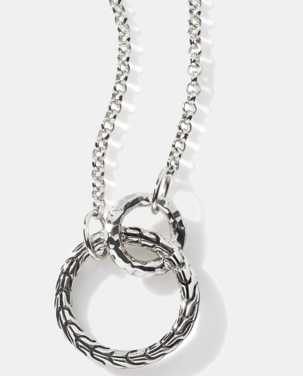 Collar Essentials Chain de plata Plata-6