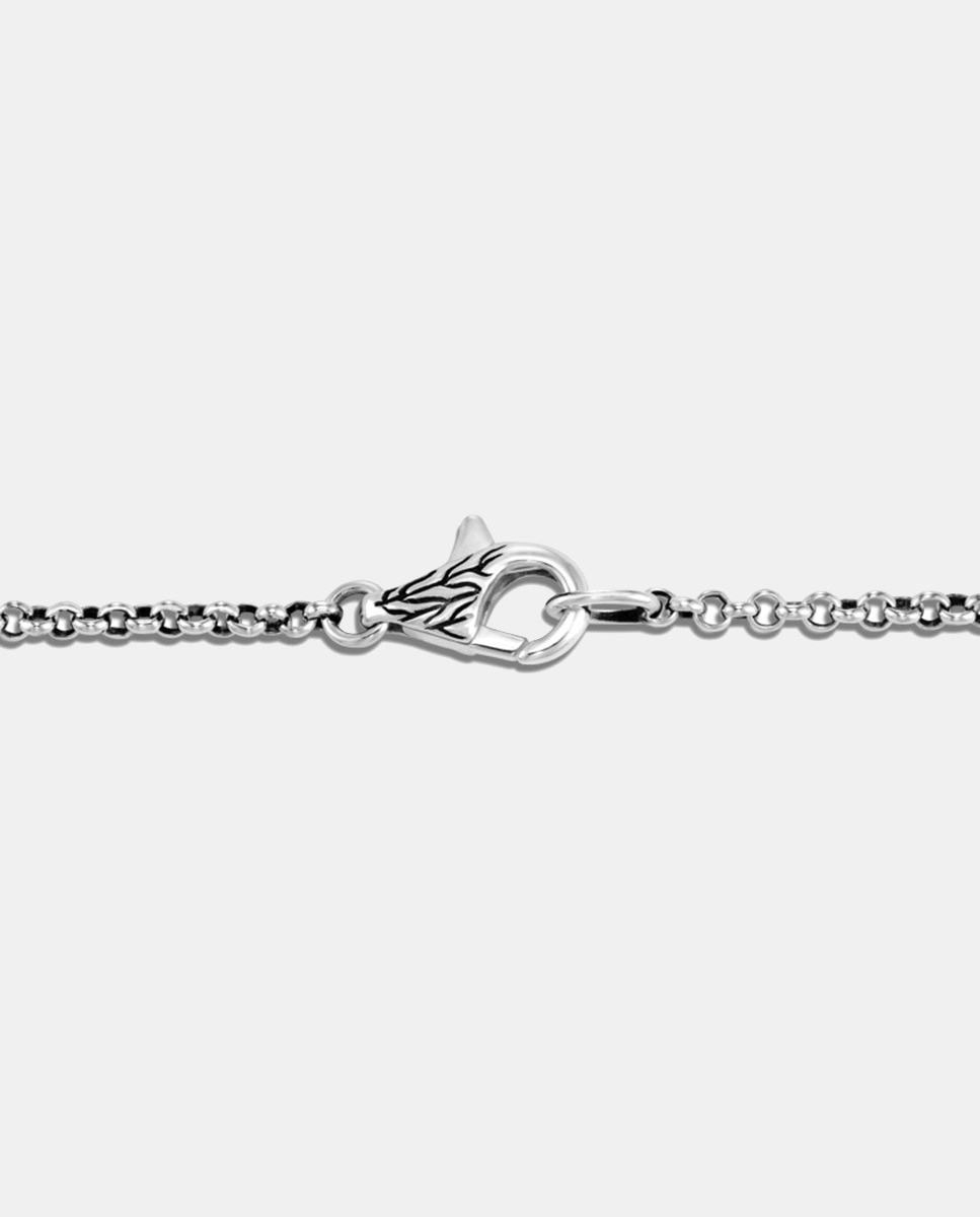 Collar Essentials Chain de plata Plata-5
