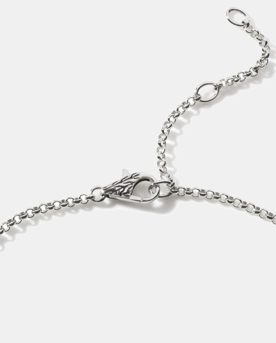 Collar Essentials Chain de plata Plata-4