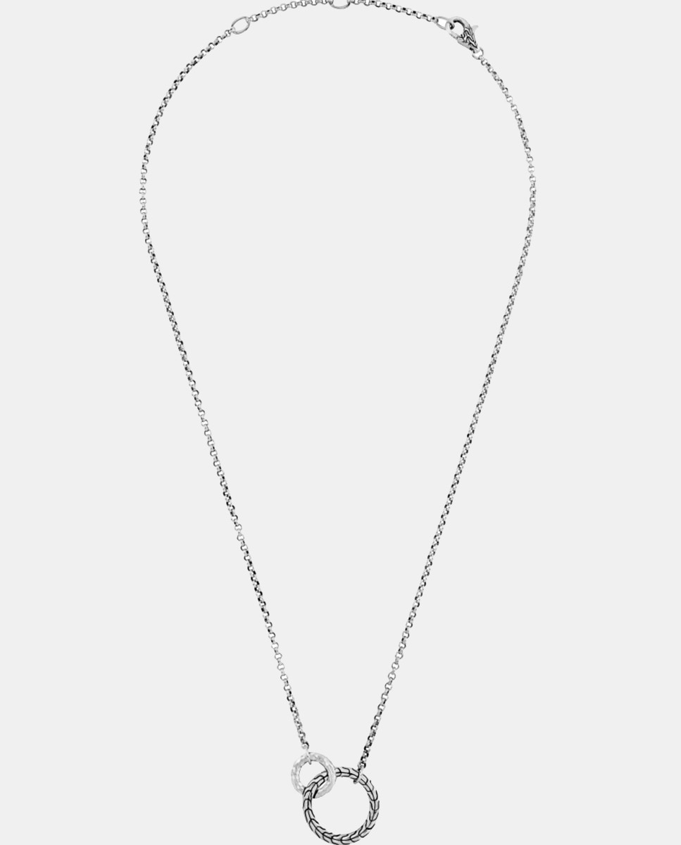 Collar Essentials Chain de plata Plata-2