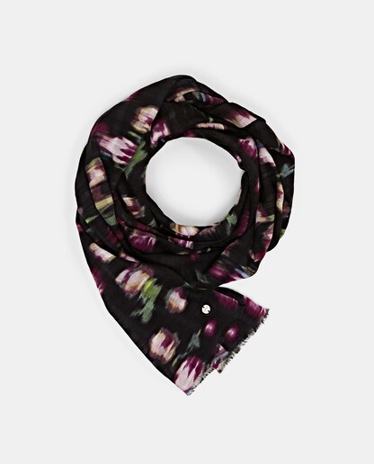 Imagem 0 de Écharpe de Algodão com Estampado Floral