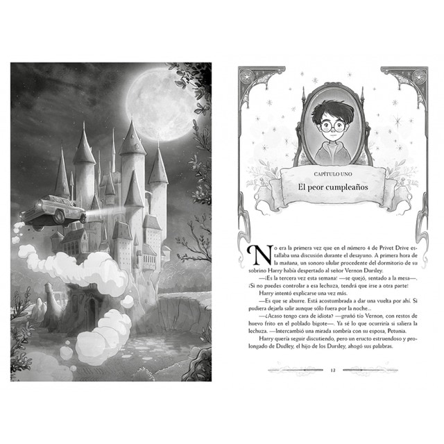 Harry Potter y la cámara secreta (Harry Potter [edición con ilustraciones de Xavier Bonet] 2)  (Tapa dura) 7
