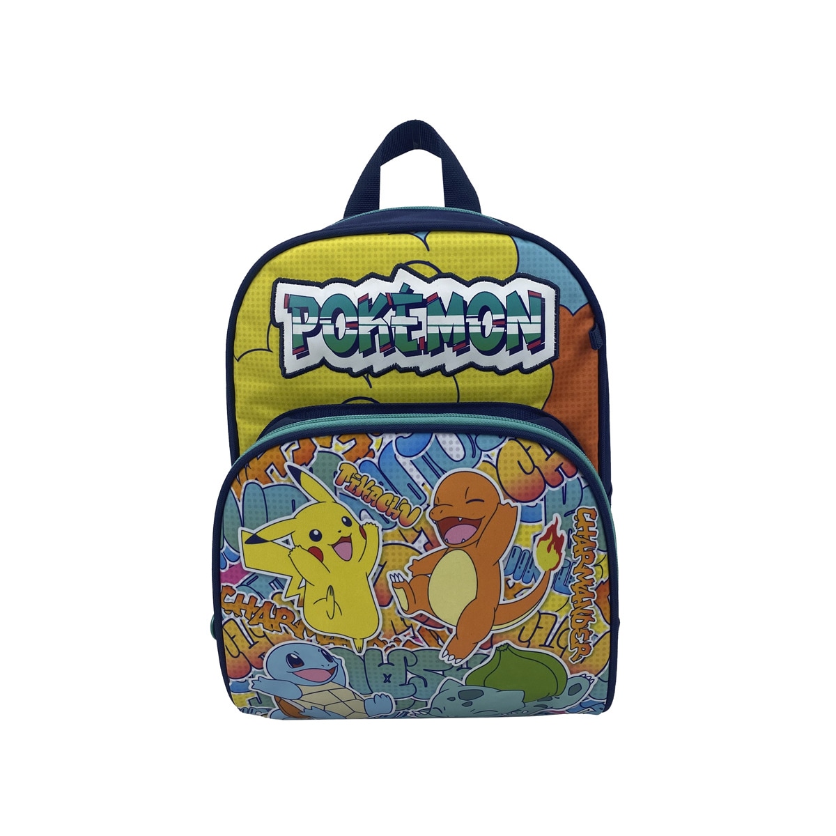 Mochila Pokémon Urban Color 30 cm - Azul Multicor 1