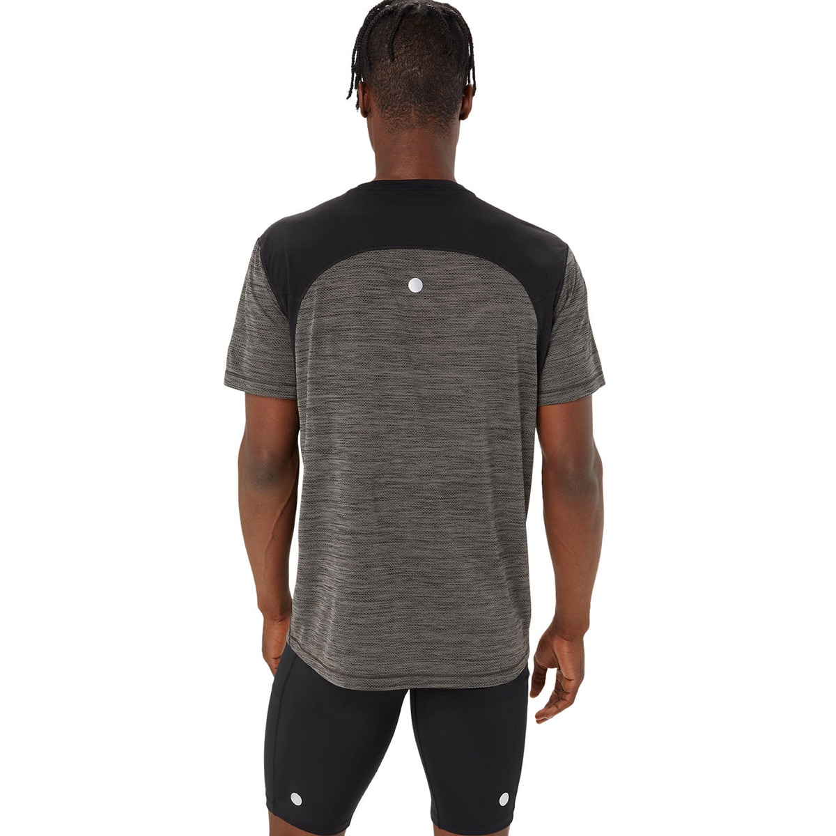 T-shirt de Homem Road SS Top Preto-2
