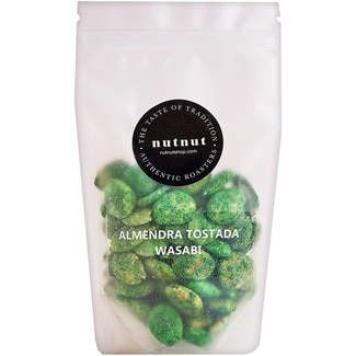 almendra tostada con wasabi bolsa 150 g - Nutnut