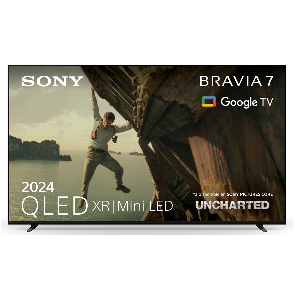 TV 65" Sony BRAVIA 7 65XR70 Mini LED, 4K HDR, Google TV, Smart TV, Funciones para PS5, IMAX Enhanced, Dolby Vision Atmos, Chromecast, AirPlay 1