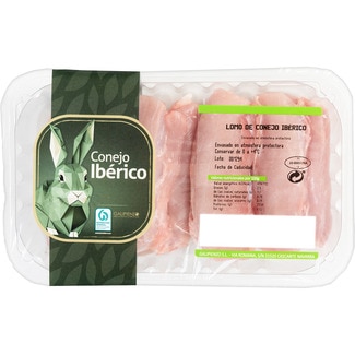 lomos de conejo ibérico peso aproximado bandeja 350 g - Galipienzo