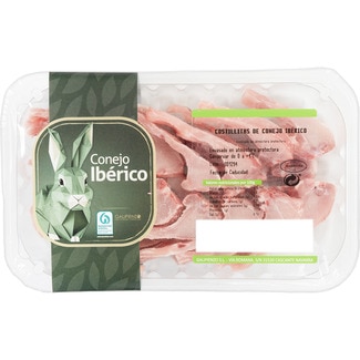 costillas de conejo ibérico peso aproximado bandeja 350 g - Galipienzo