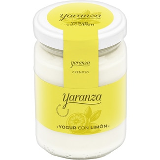 yogur cremoso con limón 3% m.g. sin gluten tarro 140 g - Yaranza