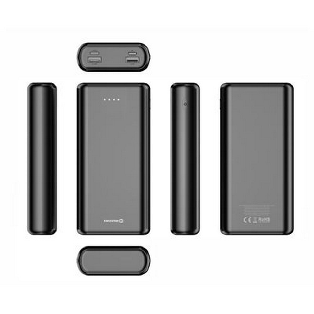 Powerbank Swissten SW20K20WBK, 20000 mAh - Preto 2