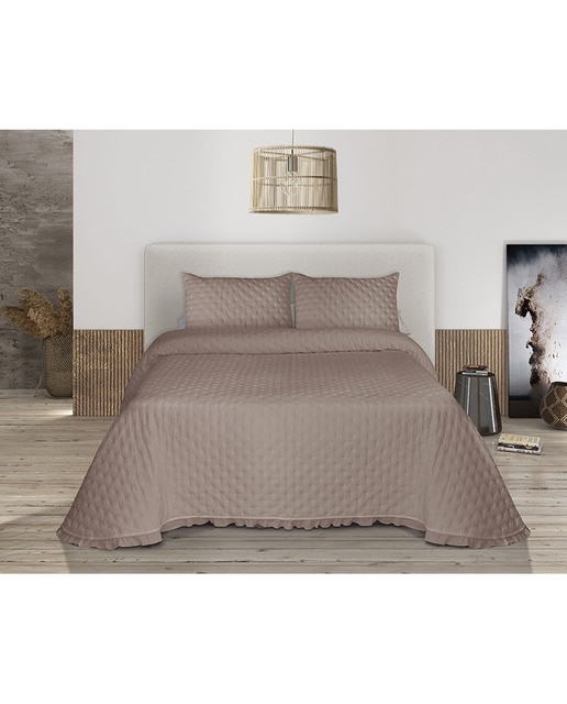 Imagen 0 de Colcha bouti y cojín Zafiro