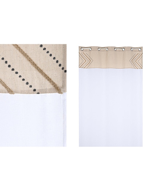 Imagen 0 de Cortina algodón yute 140 x 260 x 260 cm.