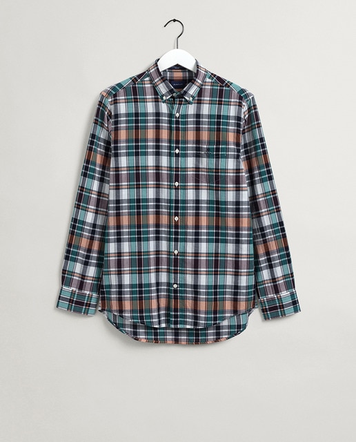 Imagen 0 de Camisa Regular Fit de madrás indio