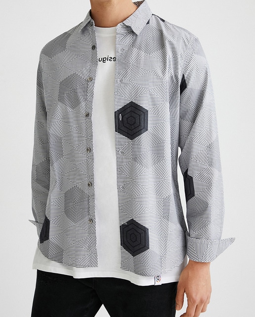 Imagen 0 de Camisa hexágonos