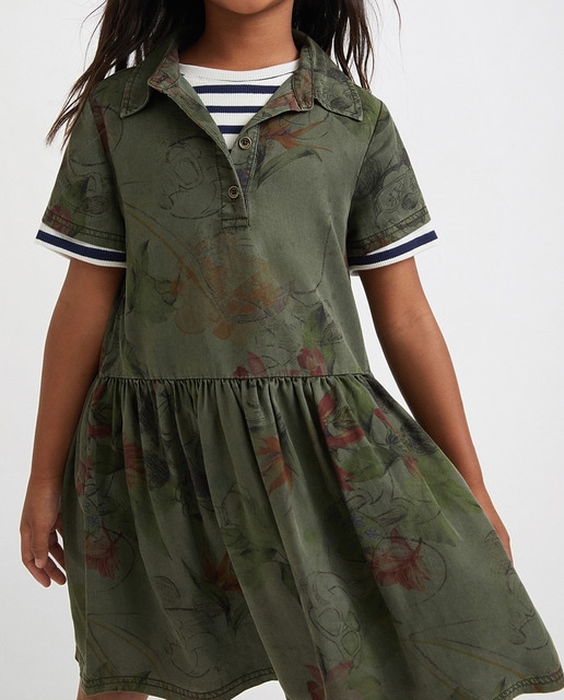 Imagen 0 de Vestido camuflaje floral