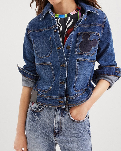 Imagen 0 de Chaqueta vaquera Mickey Mouse