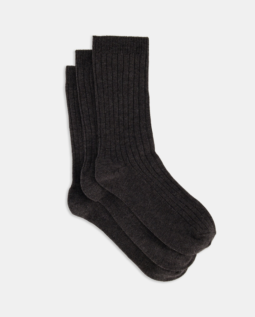 Imagen 0 de Pack de 3 calcetines infantiles de canalé