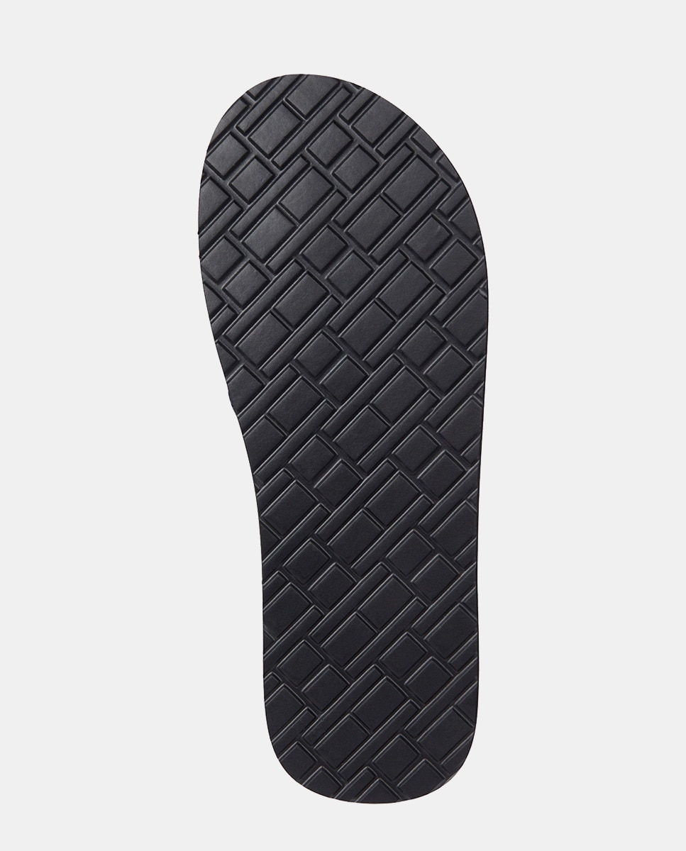 Chinelos com Logótipo TH e em Tecido Azul-marinho-4