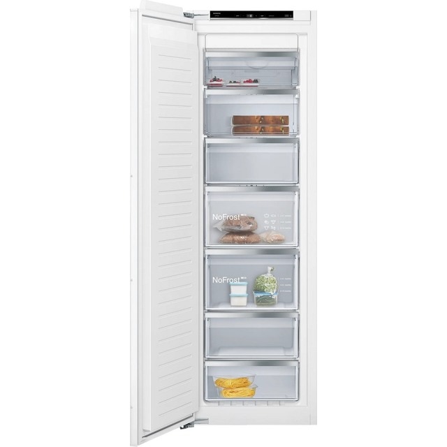 Imagem 0 de Arca Congeladora Vertical Encastrável Siemens GI81NACE0 No Frost e de 177,2 cm - Branco
