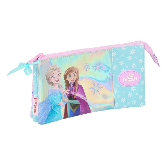 Imagen 0 de Portatodo triple Frozen Safta violeta celeste