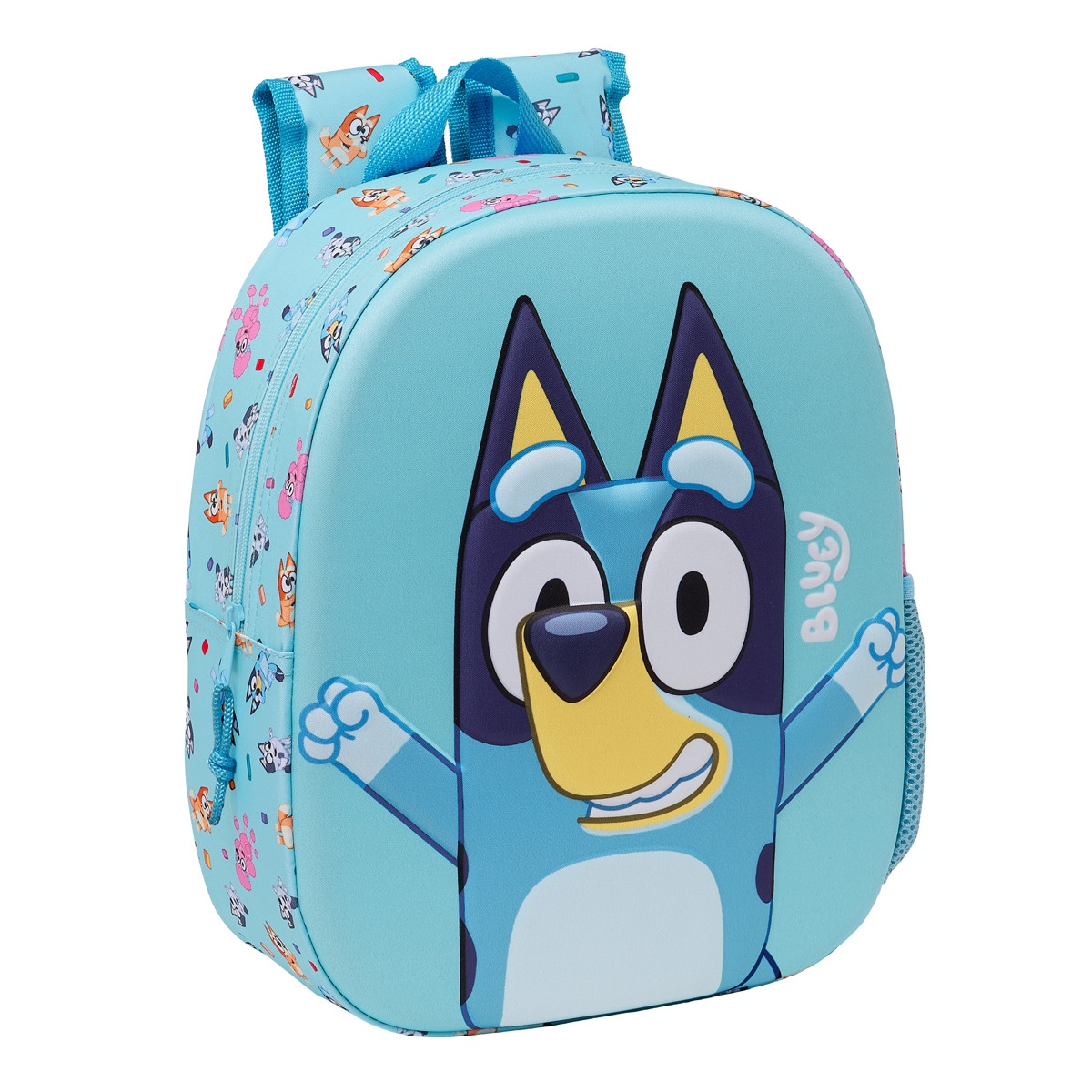 Imagen 0 de Mochila 3D Bluey Safta Celeste