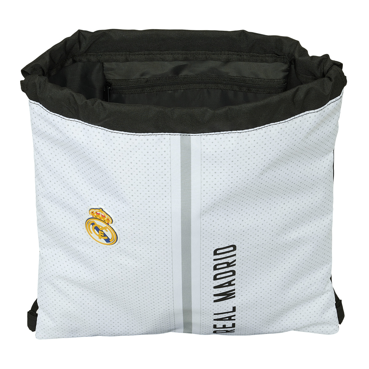 safta Real Madrid First Kit 24/25 dubbele rugzak, één maat, grijs, eenheidsmaat