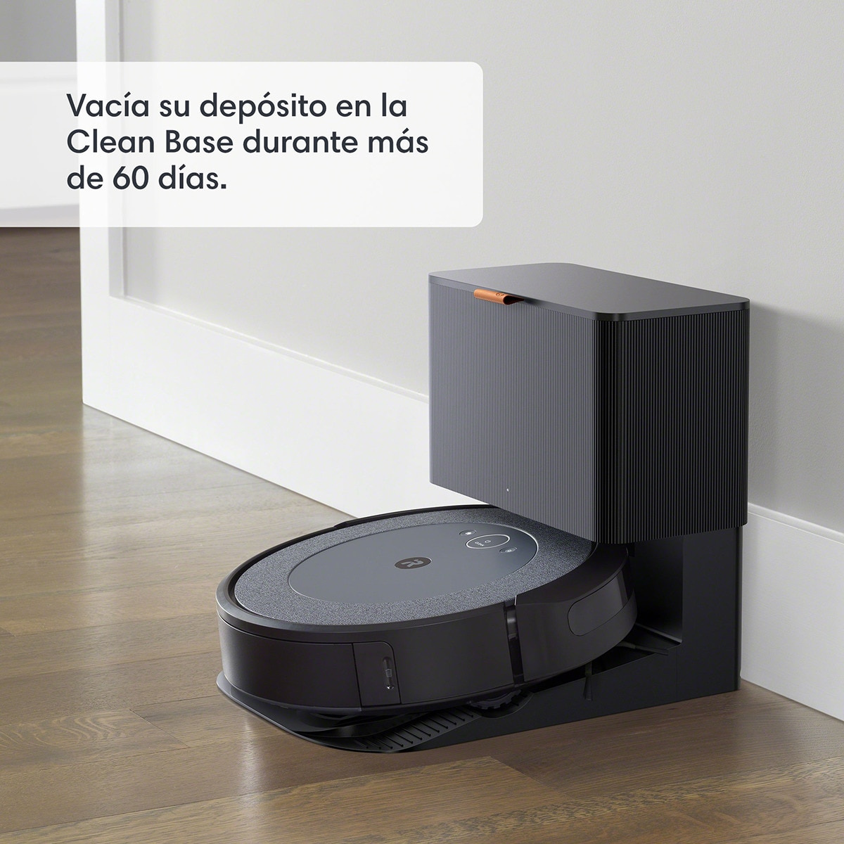 Robot aspirador y friegasuelos 2 en 1 iRobot Roomba Combo i5+ con autovaciado de suciedad Gris medio-7