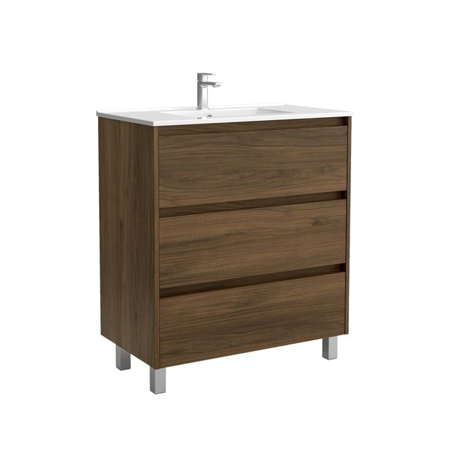 Imagen 0 de Mueble de baño con 3 cajones y patas Noja Salgar