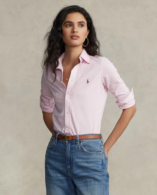 Imagem 0 de Camisa Oxford de algodão tecido.