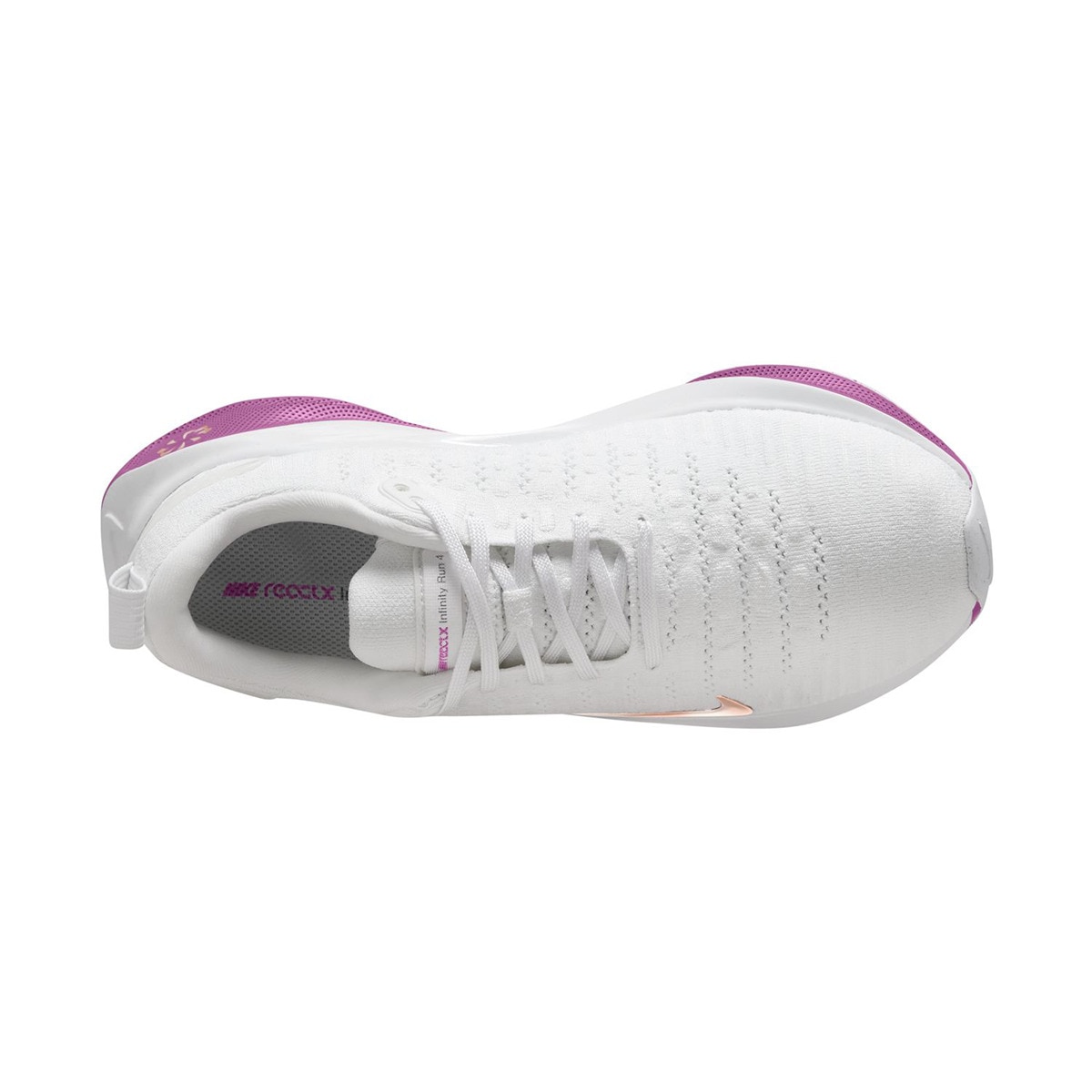 Sapatilhas de Running de Mulher Reactx Infinity Run 4 Branco/Roxo-2