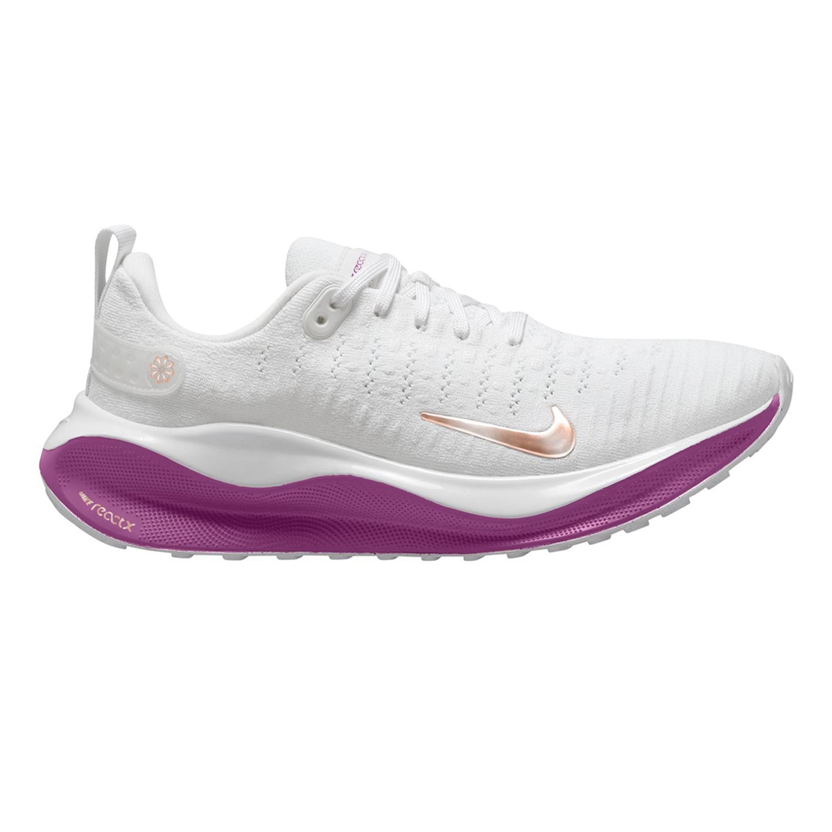 Sapatilhas de Running de Mulher Reactx Infinity Run 4 Branco/Roxo-1