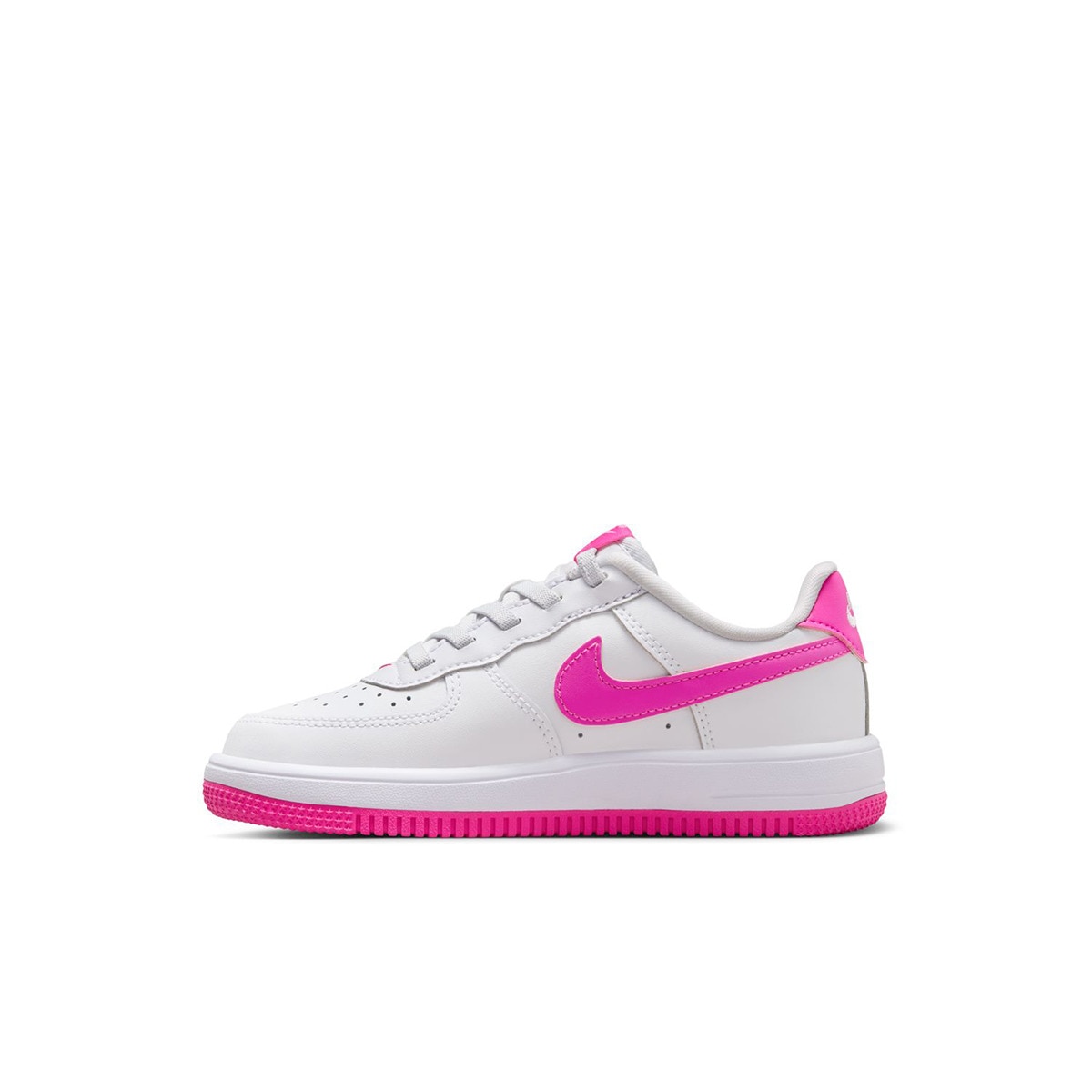 Sapatilhas Casual de Criança Force 1 Low EasyOn Branco-4