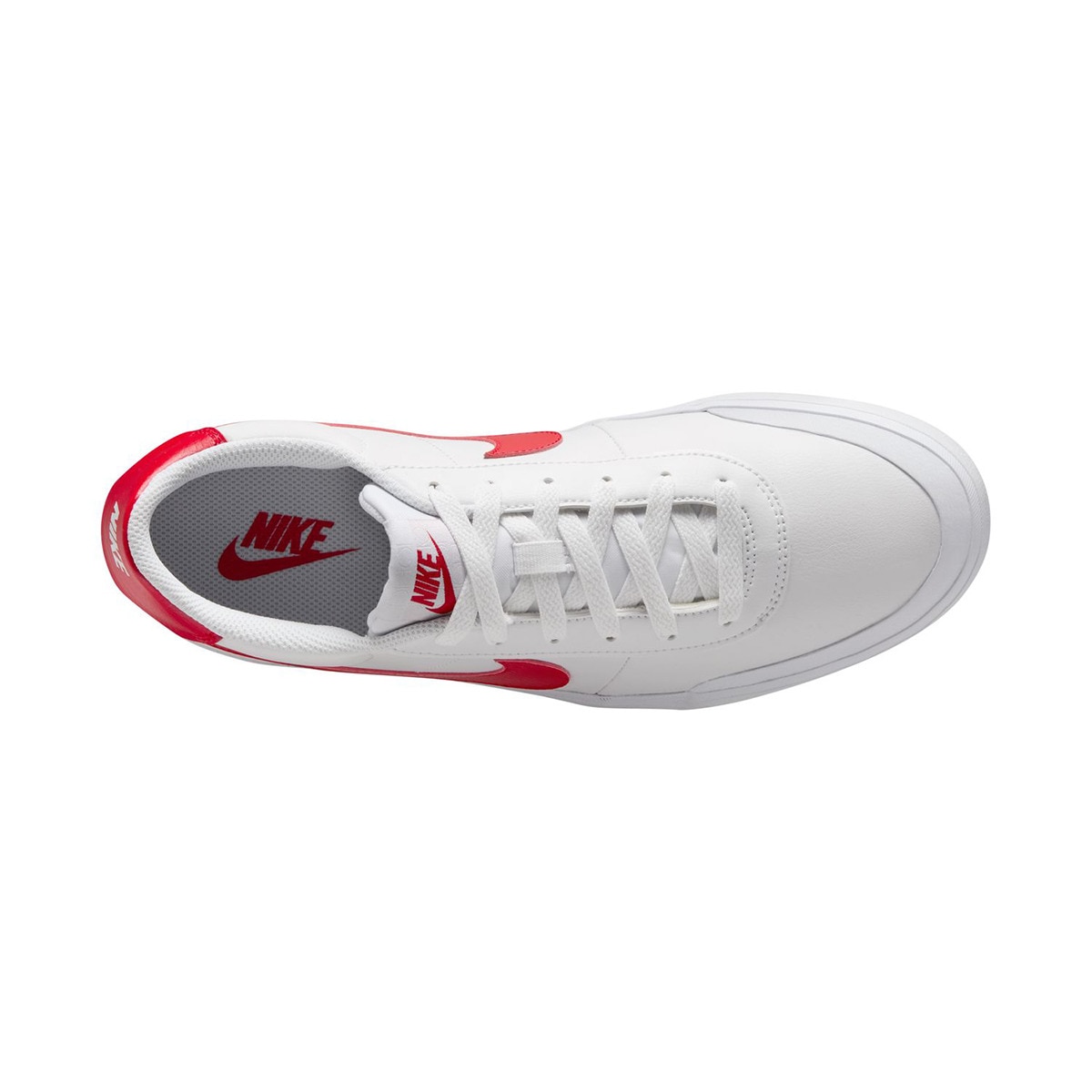 Sapatilhas Casual de Homem Court Shot Branco / Vermelho-2