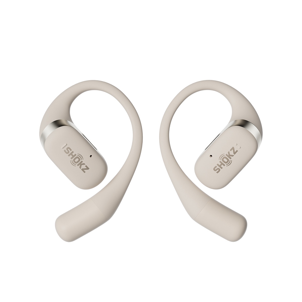 Auscultadores Desportivos True Wireless Open-Ear Premium Bege-1