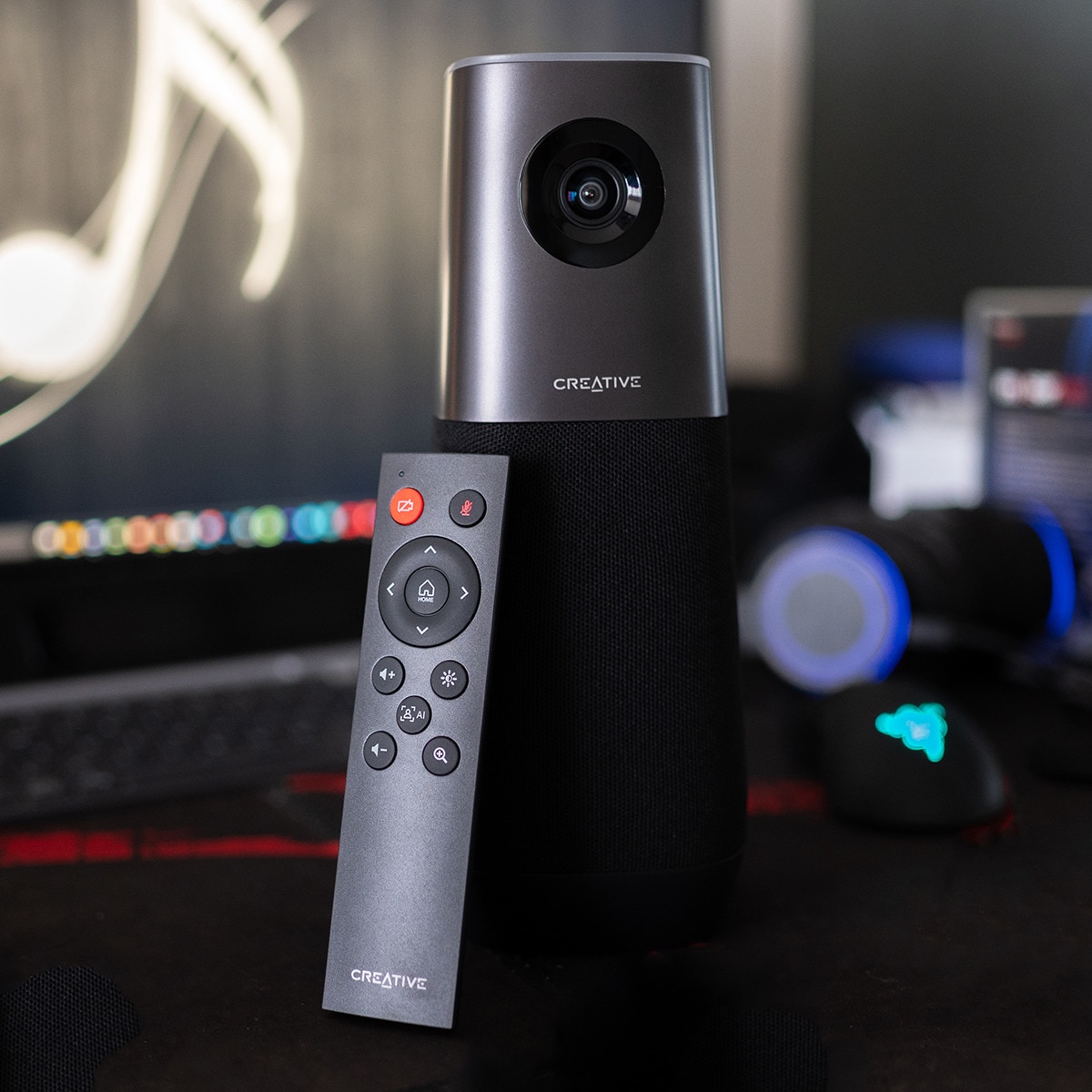 Webcam Creative Live! Meet 4K Negro / Gris-8