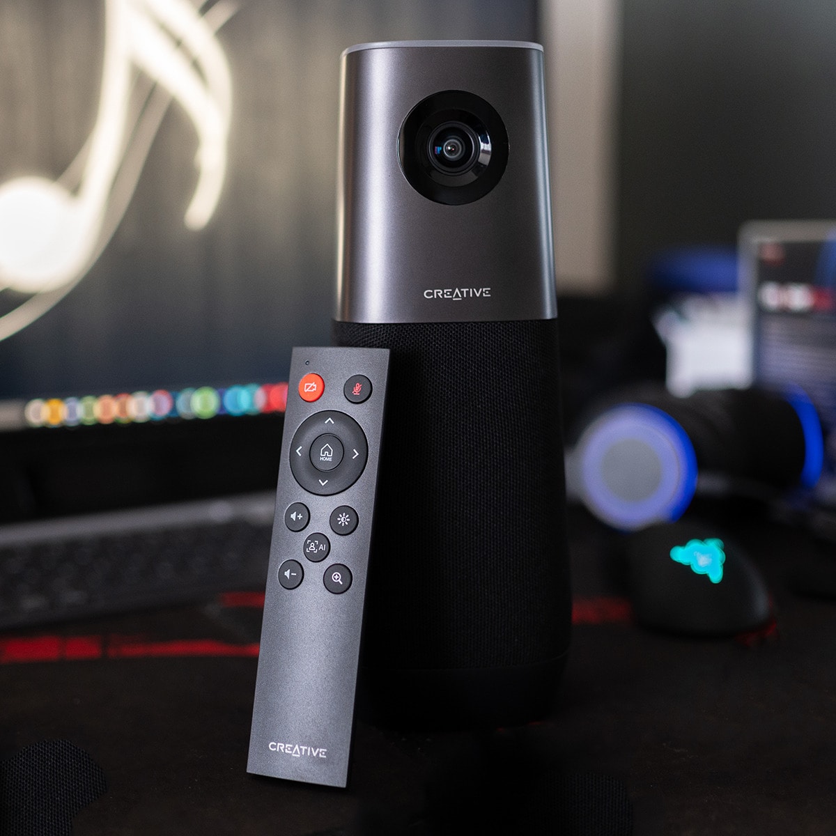 Webcam Creative Live! Meet 4K Negro / Gris-8