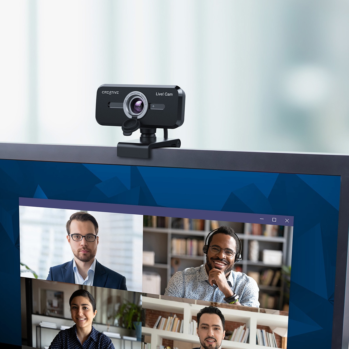 Webcam Creative Live! Cam Sync 1080p V2 Negro-6