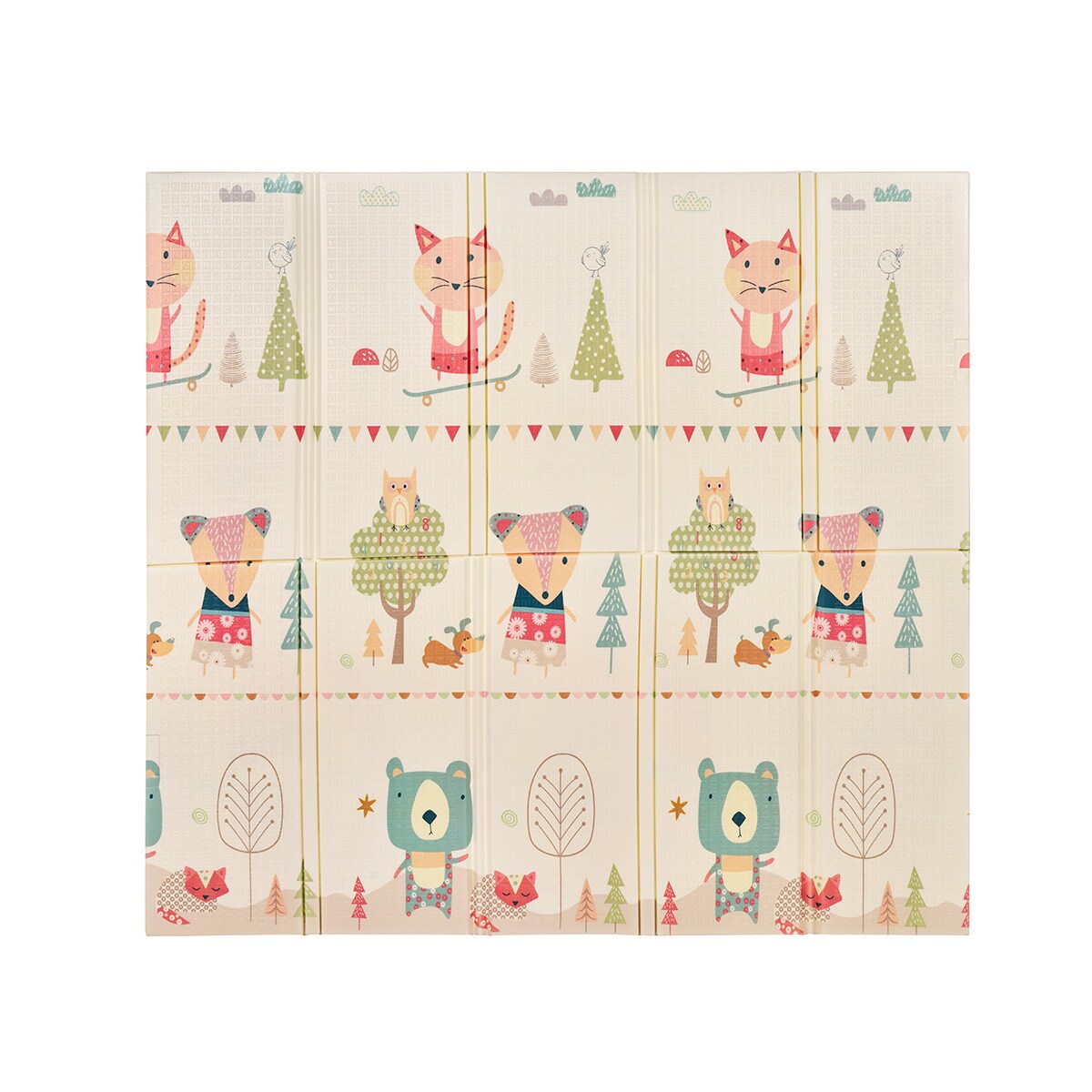 Alfombra de juegos Fancy 180x200x1,5 Multicolor-2