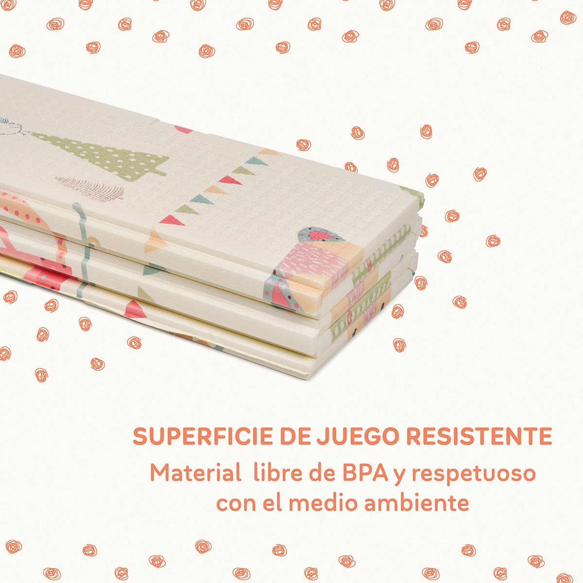 Alfombra de juegos Fancy 180x200x1,5 Multicolor-7