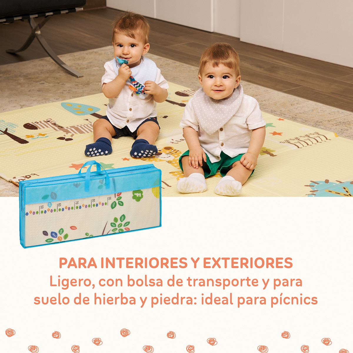 Alfombra de juegos Trendy 180x120x1 Multicolor-10