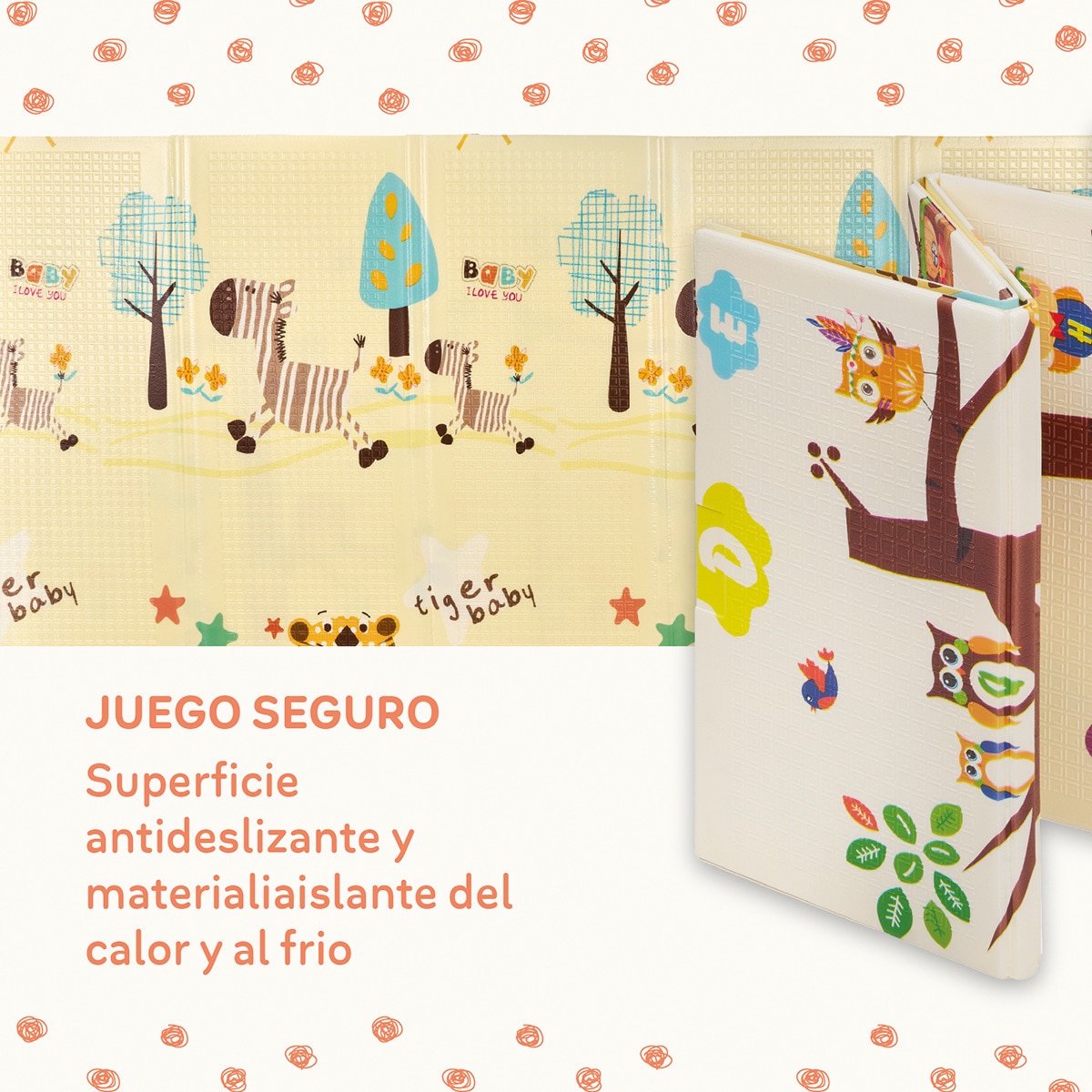 Alfombra de juegos Trendy 180x120x1 Multicolor-9