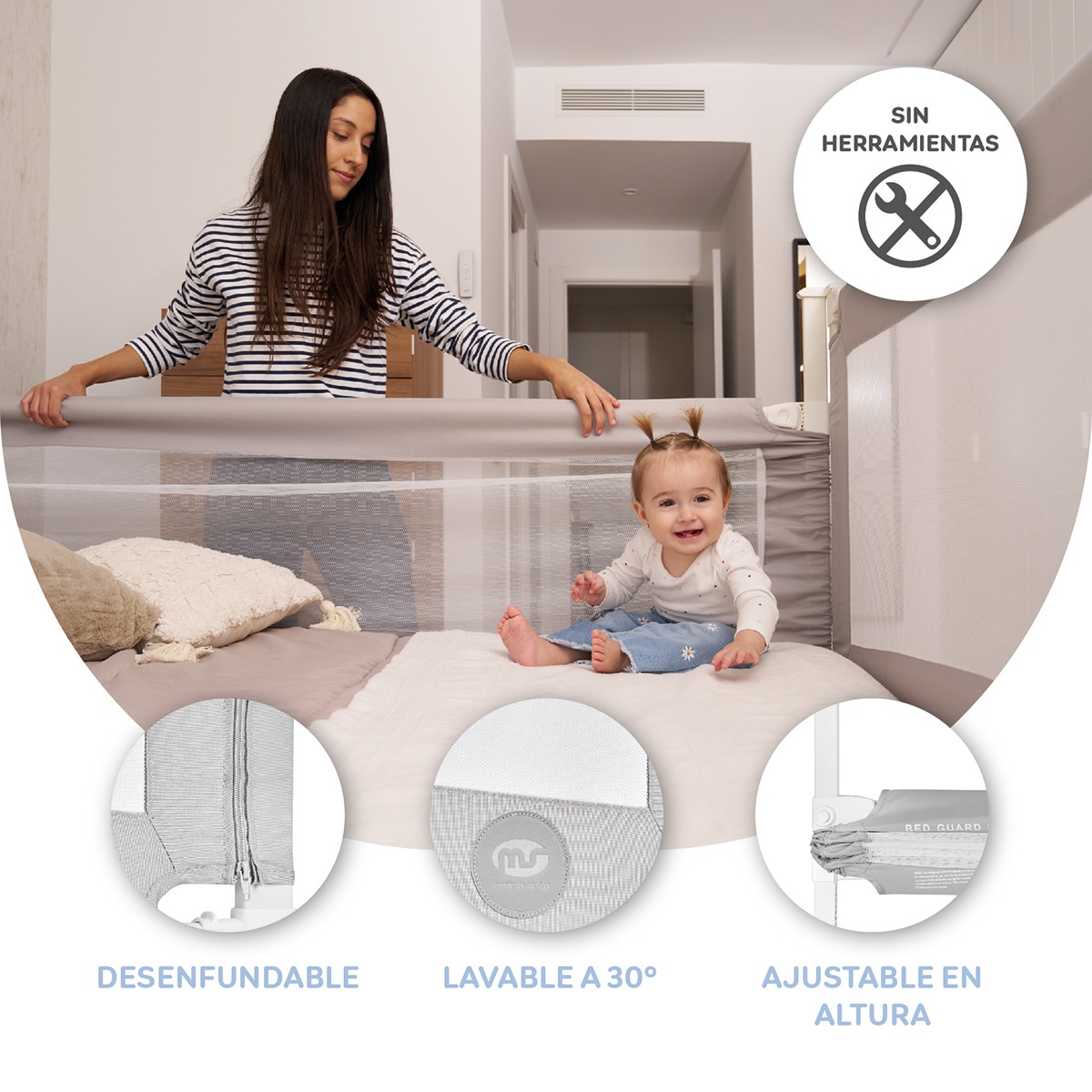 Barrera Tall Plus 150 cm Gris-9