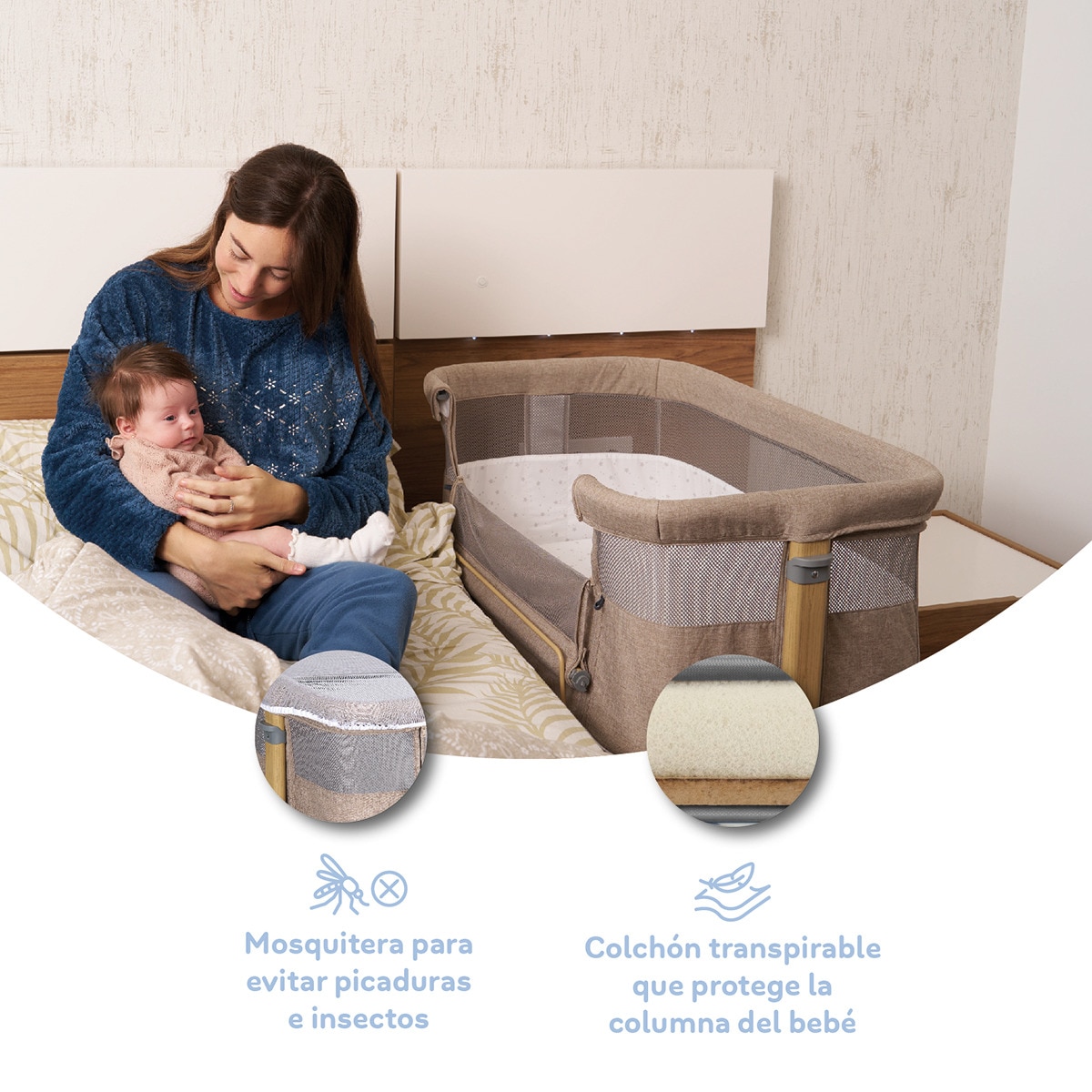 Minicuna Sleepy Marrón-10