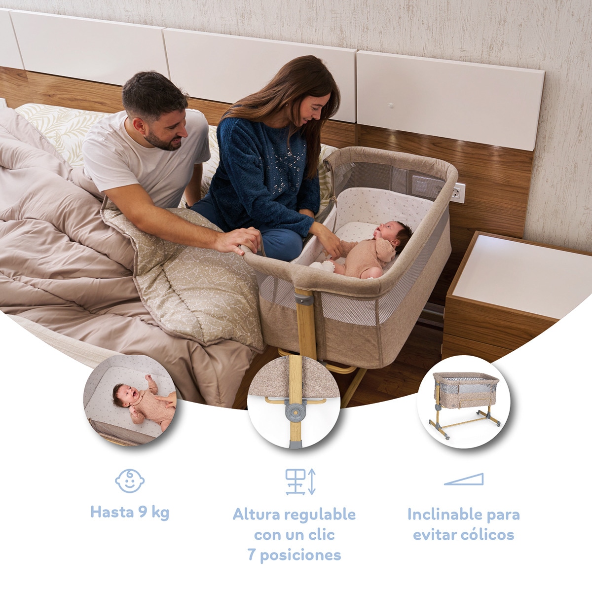 Minicuna Sleepy Marrón-9