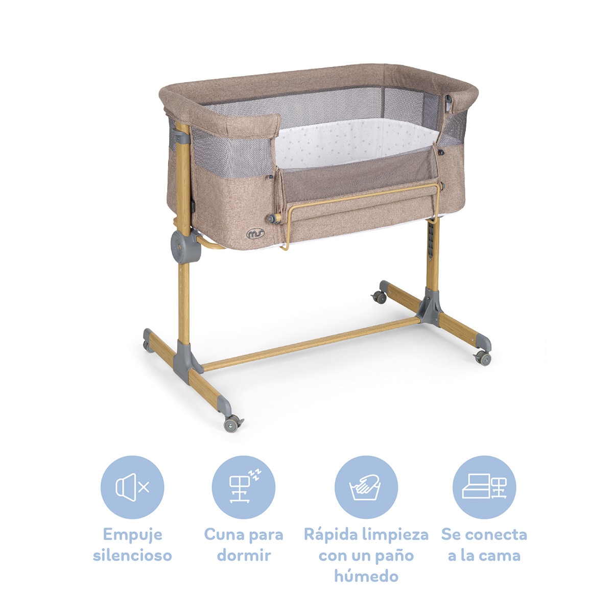 Minicuna Sleepy Marrón-8