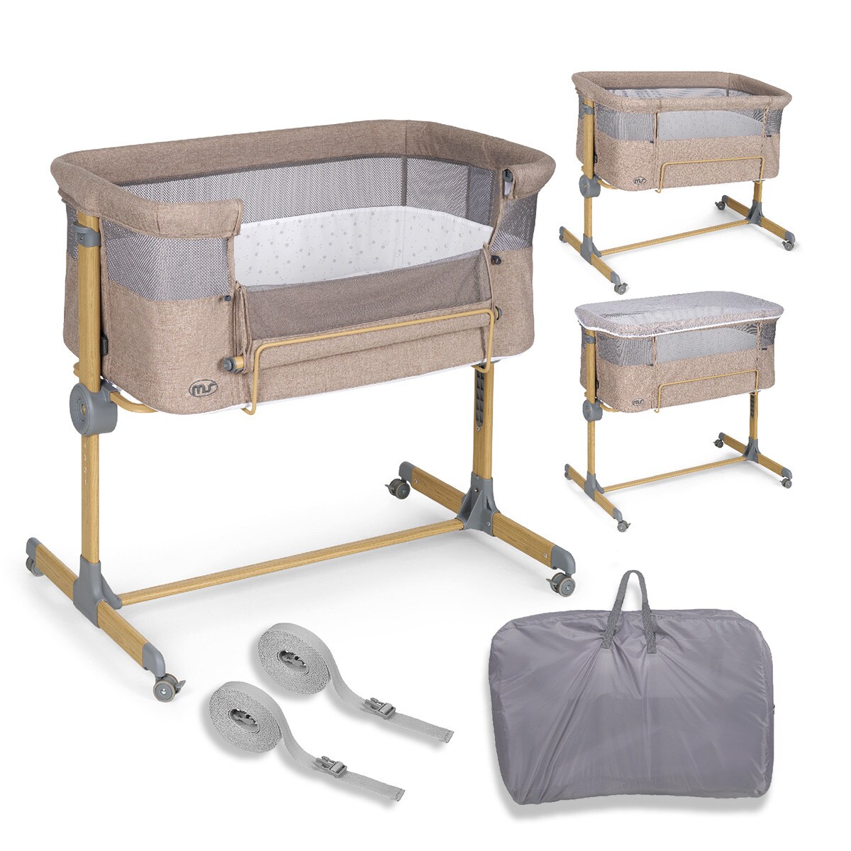 Minicuna Sleepy Marrón-6