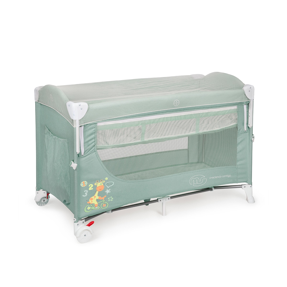 Cuna de viaje Ennis colecho Azul-3